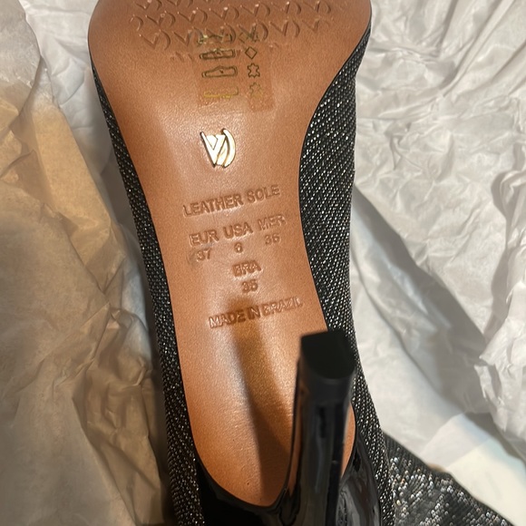 Free People x Vicenza All That Shimmers Over The Knee Stiletto Boots - Picture 8 of 17